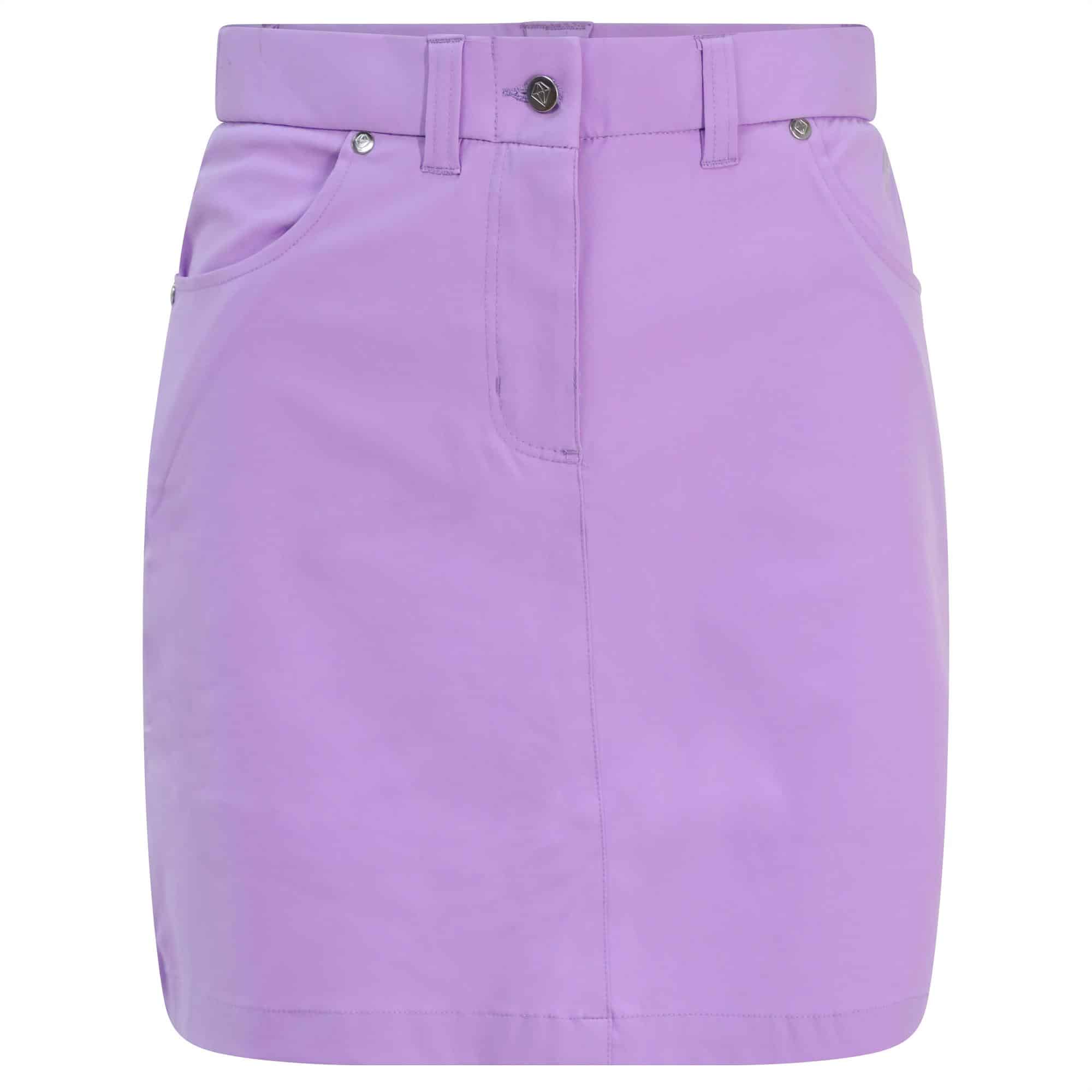 Pure Golf Calm Ladies Golf Skort Lilac 50CM